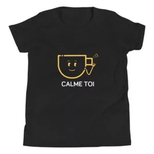 T-shirt Adolescent sombre | Calme Toi Café