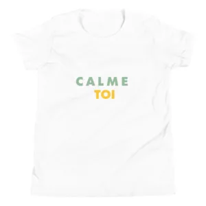 T-shirt Adolescent | Calme Toi Basics